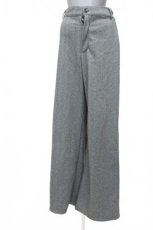 Dámské kalhoty Sinsay, barva šedá, velikost 2XL