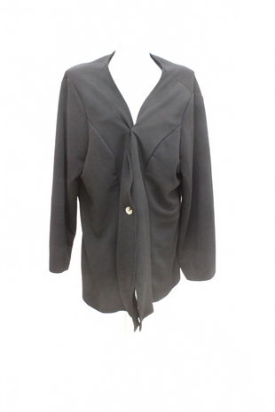 Dámské sako Shein, barva černá, velikost 3XL