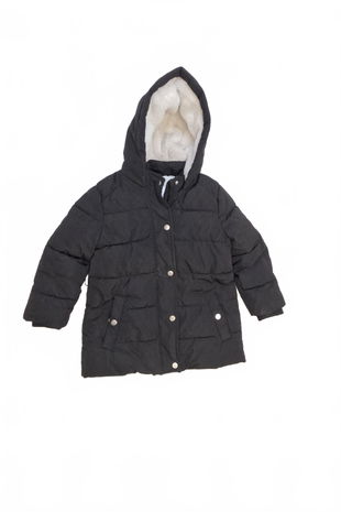 Dievčenská zimná bunda Primark, farba čierna, veľkosť 104