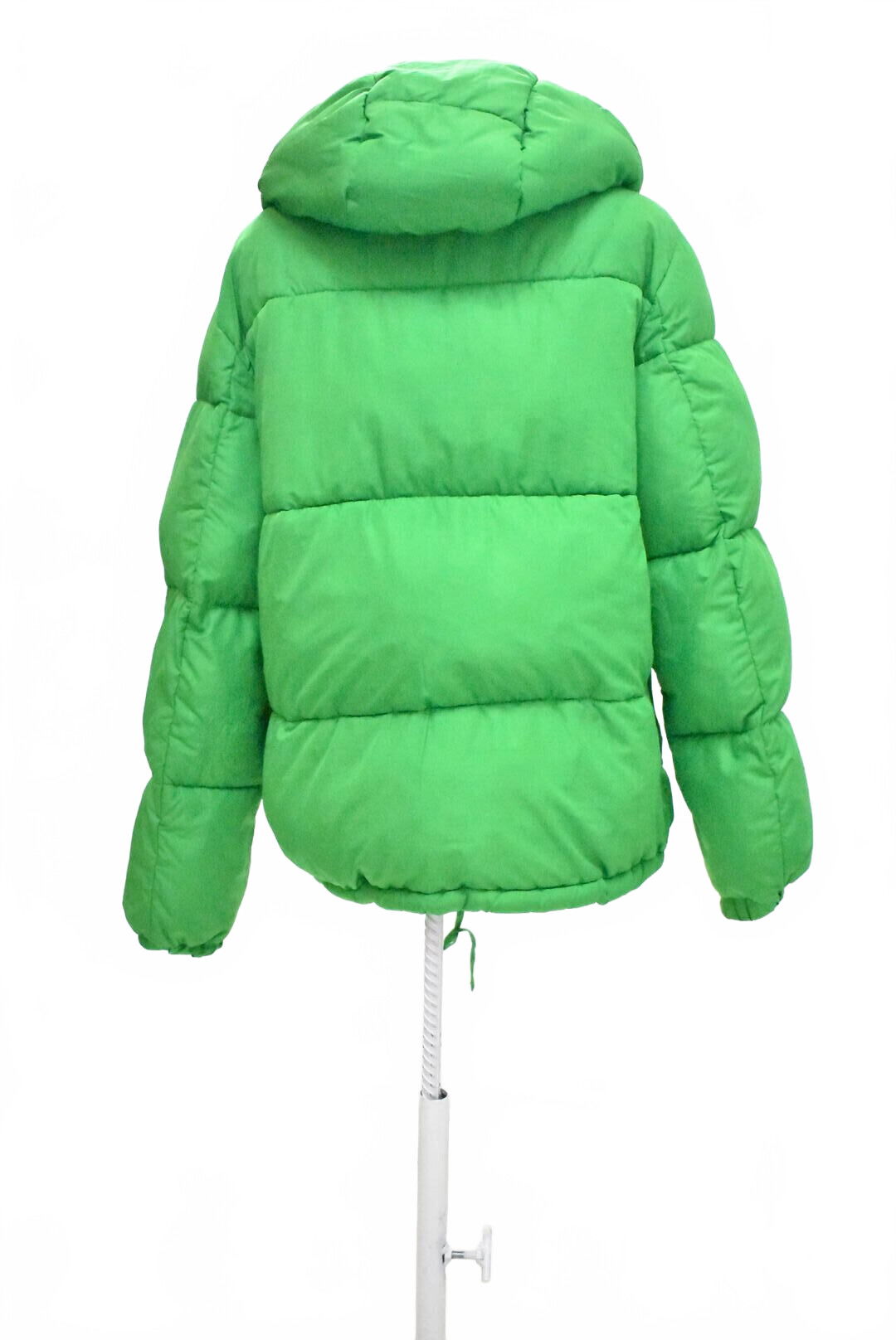 Dámska zimná bunda H&M, farba zelená, veľkosť XS