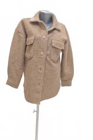 Dámska bunda Genesis, farba béžová, veľkosť S