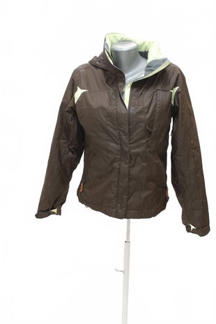 Dámska zimná bunda Columbia, farba hnedá, veľkosť S