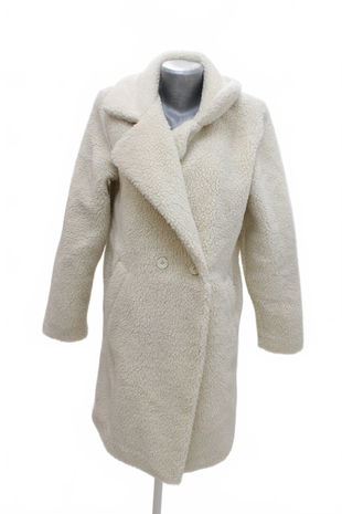 Dámsky zimný kabát Hollister, farba béžová, veľkosť S