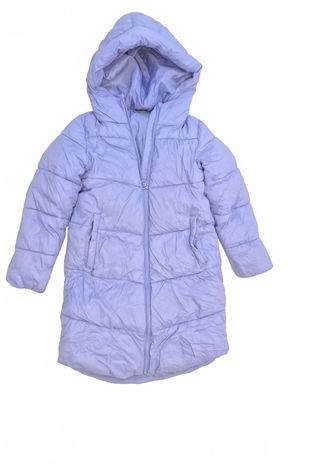 Dievčenská zimná bunda 4F, farba fialová, veľkosť 122