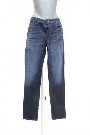 Pánské kalhoty Jack & Jones, barva denim, velikost S