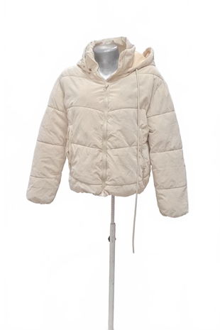 Dámska zimná bunda Sinsay, farba béžová, veľkosť 32