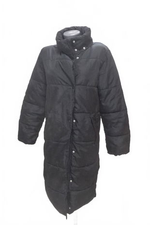 Dievčenská zimná bunda H&M, farba čierna, veľkosť 164