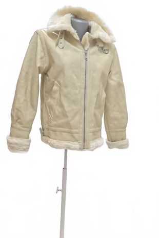 Dámska zimná bunda Biaggini, farba béžová, veľkosť 34