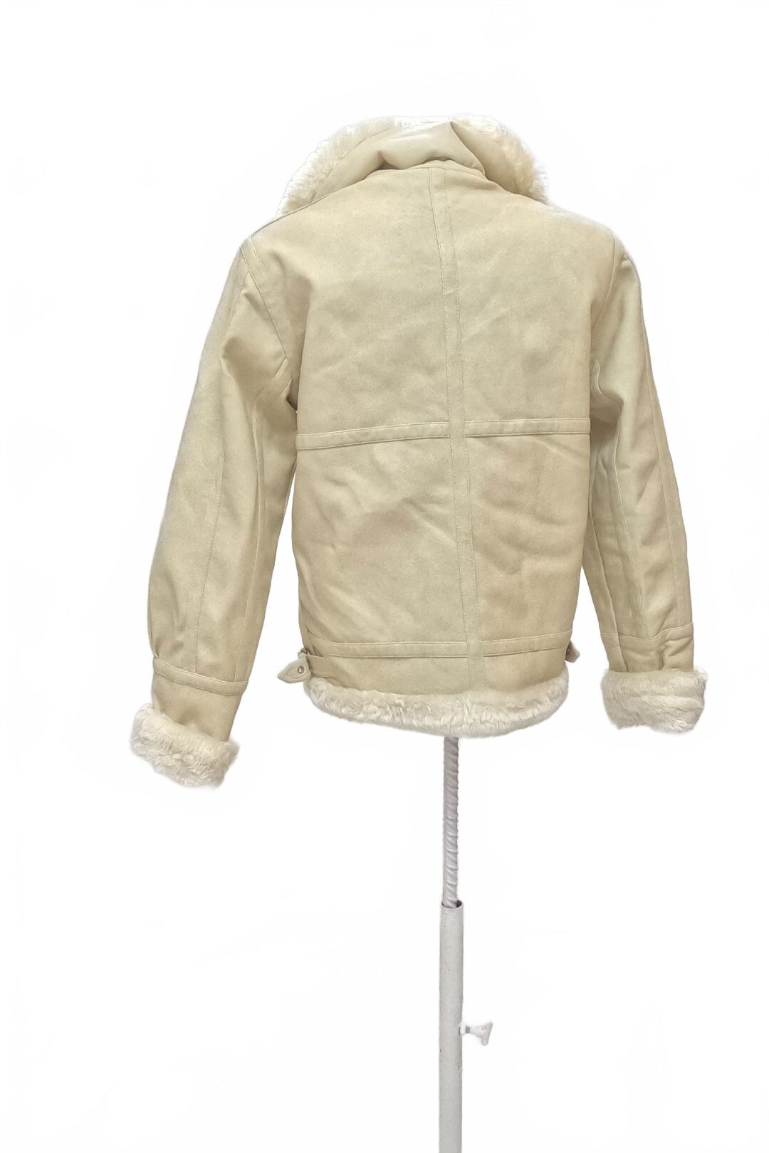 Dámska zimná bunda Biaggini, farba béžová, veľkosť 34