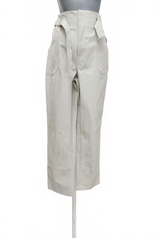 Dámske zimné nohavice Primark, farba béžová, veľkosť 44