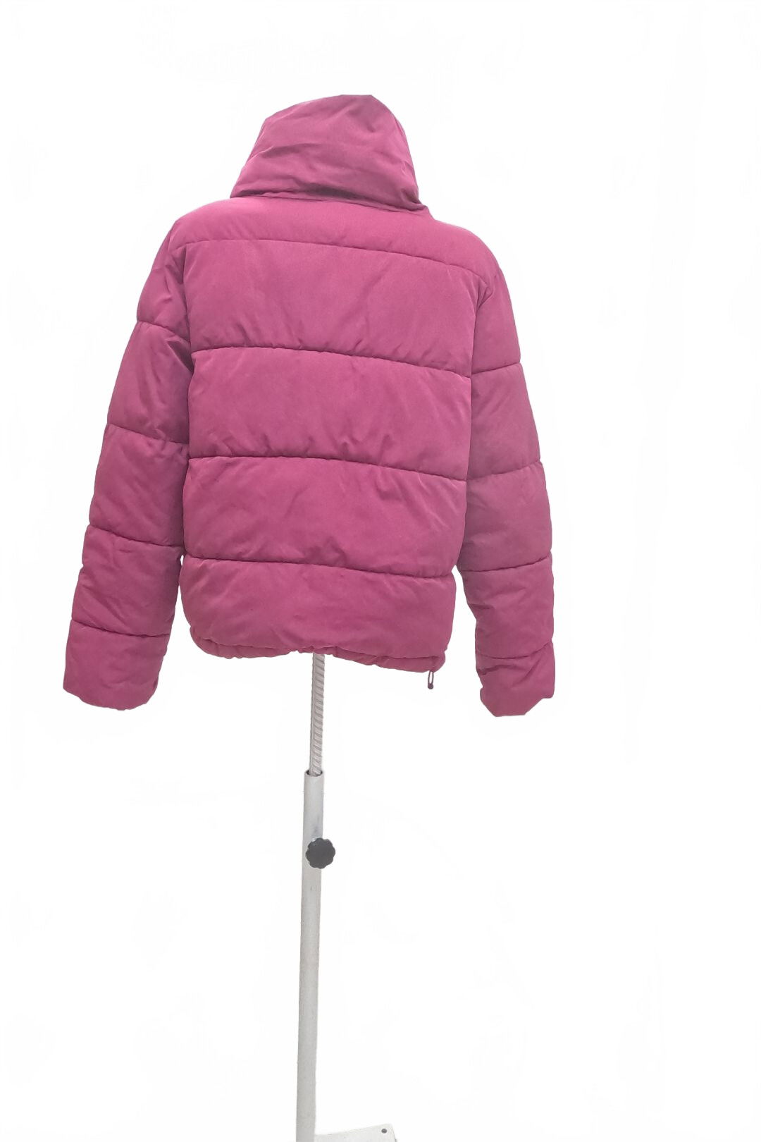 Dámska zimná bunda Stradivarius, farba ružová, veľkosť L