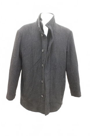 Pánský zimní kabát Genesis, barva černá, velikost 54