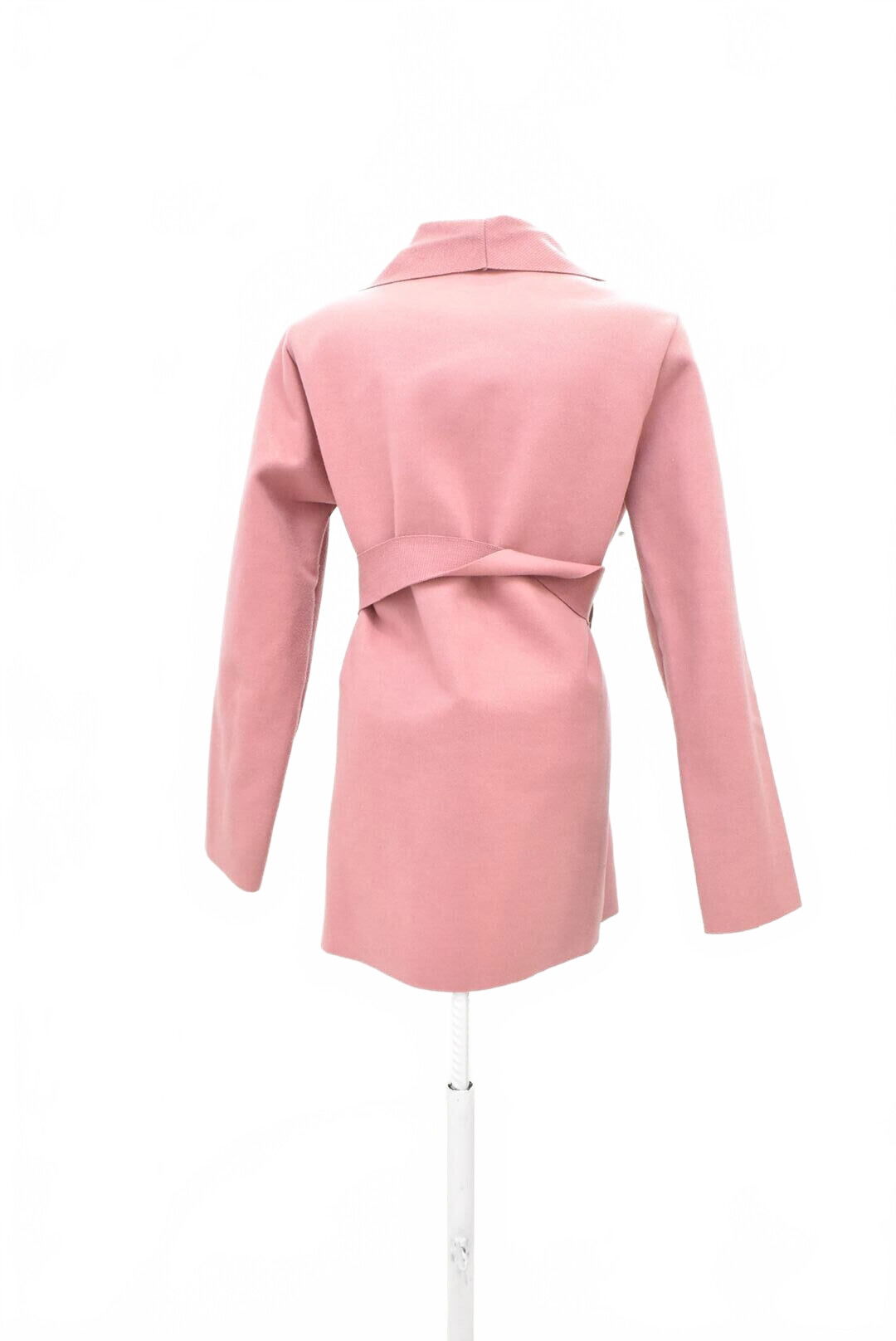 Dámsky kabát Made In Italy, farba ružová, veľkosť S