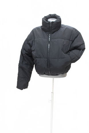 Dámska zimná bunda H&M, farba čierna, veľkosť XS