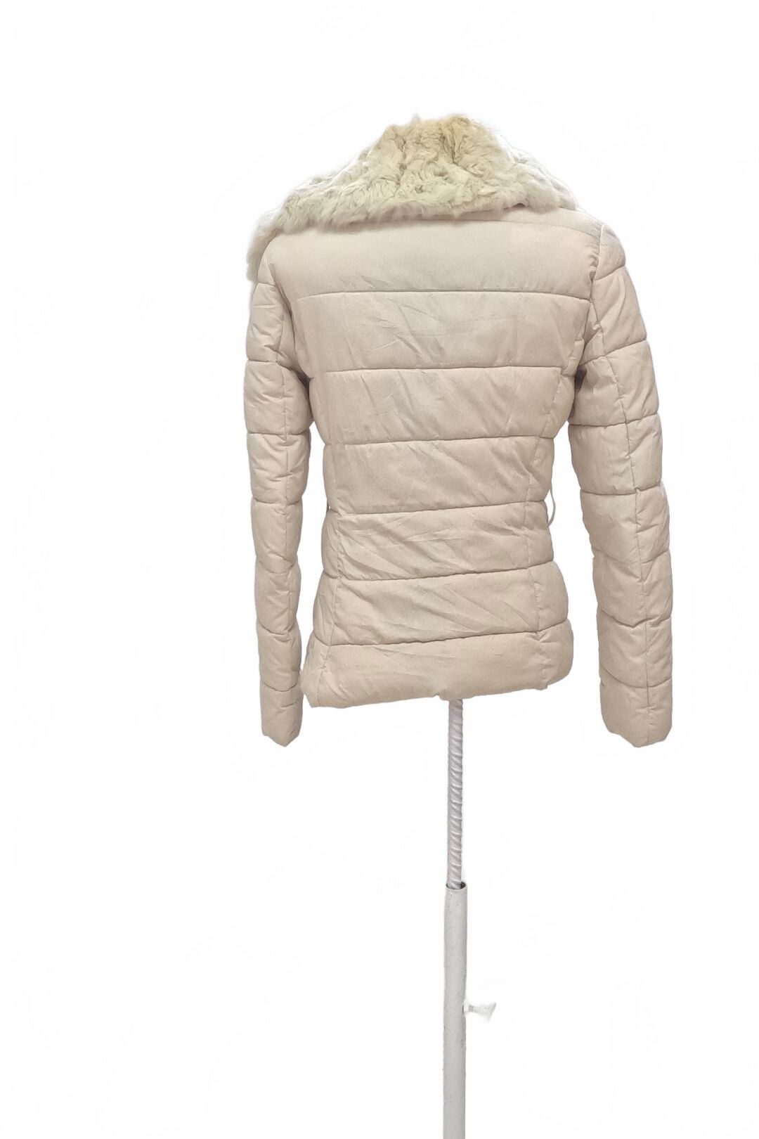 Dámska zimná bunda Glamorous, farba béžová, veľkosť S