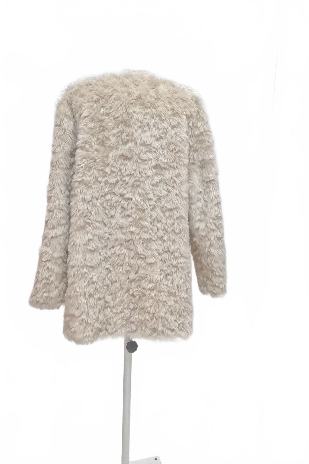 Dámský zimní kabát C&A, barva béžová, velikost 50