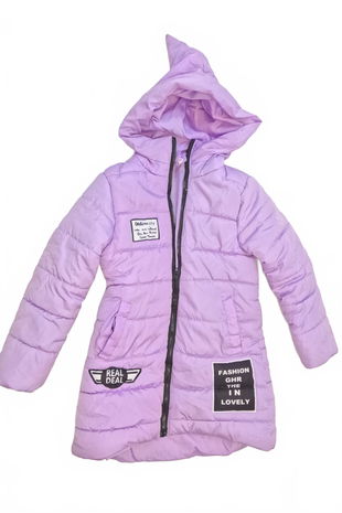 Dievčenská zimná bunda Genesis, farba fialová, veľkosť 152
