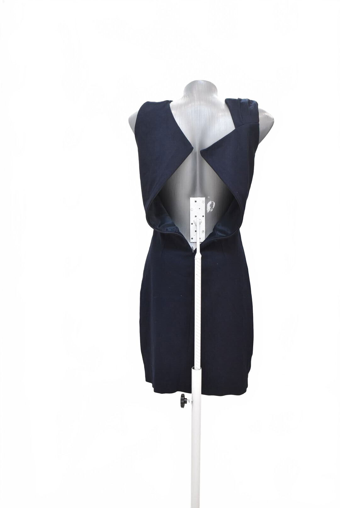 Dámske šaty Mango, farba modrá, veľkosť S