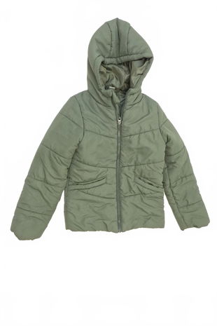 Dievčenská zimná bunda Genesis, farba khaki, veľkosť 134