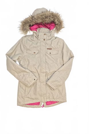 Dievčenská zimná bunda Head, farba béžová, veľkosť 140