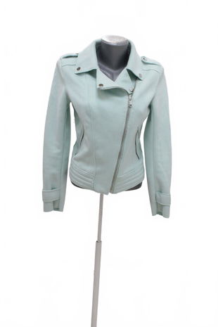 Dámska bunda Reserved, farba tyrkysová, veľkosť 34