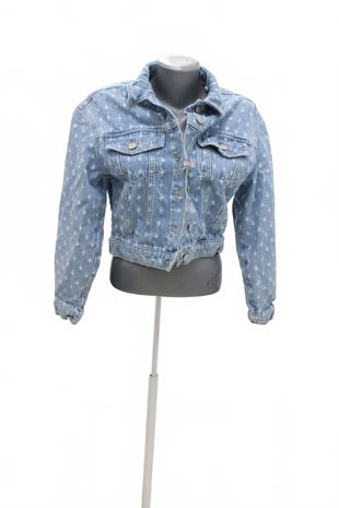 Dámska bunda Only, farba denim, veľkosť S