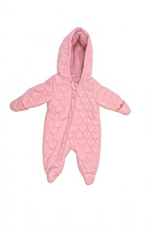 Dievčenská zimná kombinéza Genesis, farba ružová, veľkosť 68