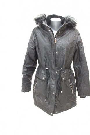 Dámska zimná bunda F&F, farba čierna, veľkosť 38