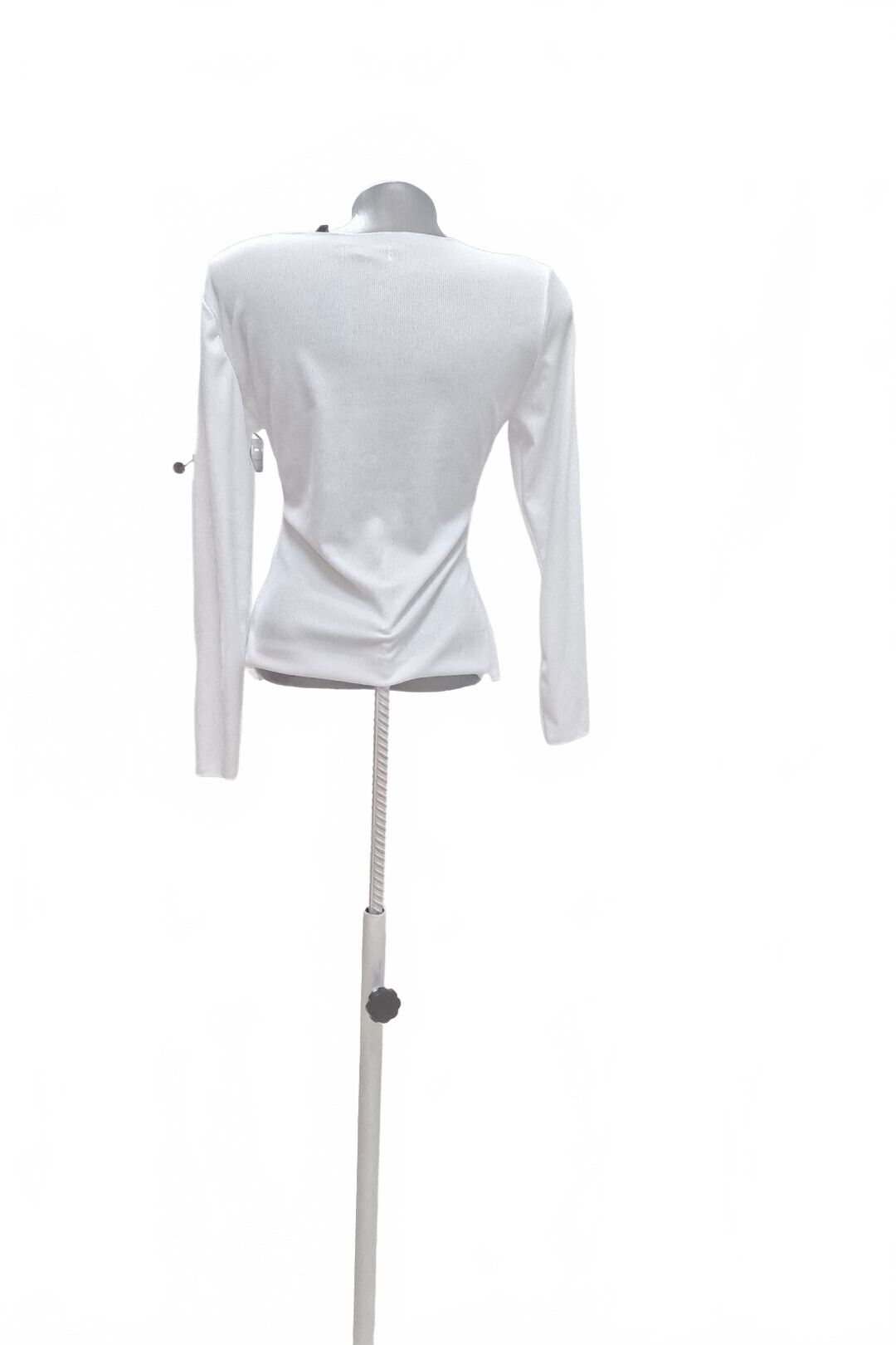 Dámske tričko Made In Italy bez potlače, farba biela, veľkosť S