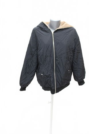 Dámska bunda Shein, farba čierna, veľkosť XS