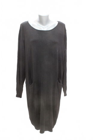 Dámske šaty Genesis, farba čierna, veľkosť 50