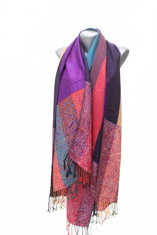 Dámská šála Genesis, barva vícebarevná