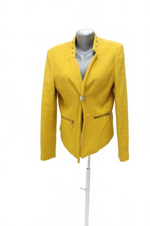 Dámske sako Yessica, farba žltá, veľkosť M