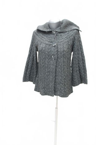 Dámsky sveter Marks & Spencer, farba sivá, veľkosť M