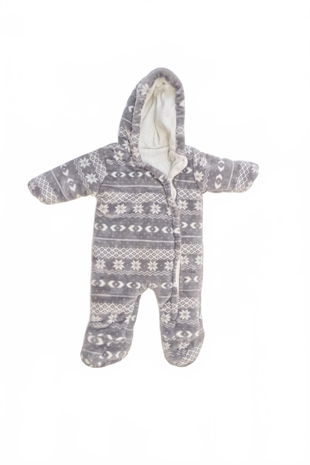 Dievčenská zimná kombinéza F&F, farba vzorovaná, veľkosť 2-3 m