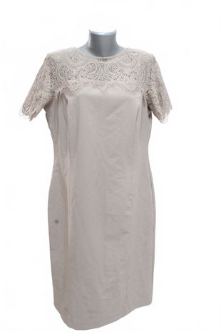 Dámske šaty Bpc Bonprix Collection, farba sivá, veľkosť 44