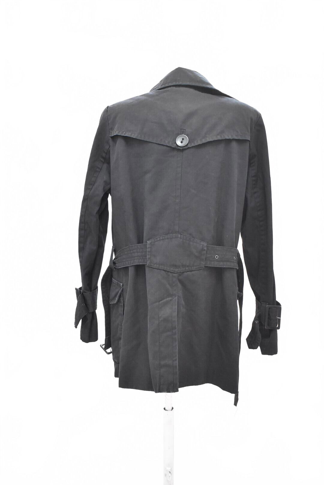 Dámsky kabát H&M, farba čierna, veľkosť 42