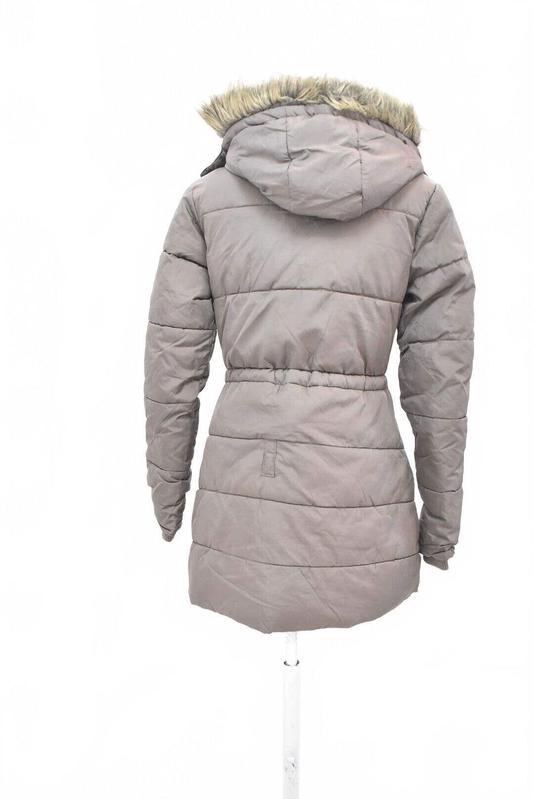 Dievčenská zimná bunda Genesis, farba hnedá, veľkosť 158