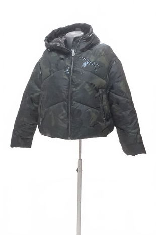 Dámská zimní bunda Zara, barva vzorovaná, velikost XS