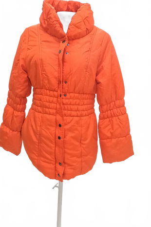 Dámská zimní bunda Flame, barva oranžová, velikost XL