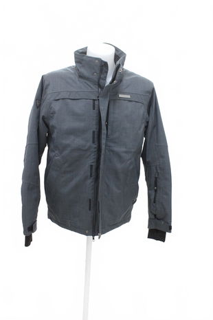 Pánská zimní bunda Genesis, barva šedá, velikost M
