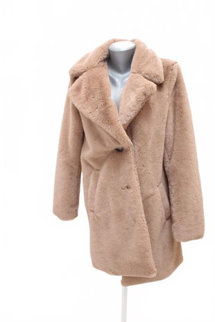 Dámsky zimný kabát F&F, farba hnedá, veľkosť 40