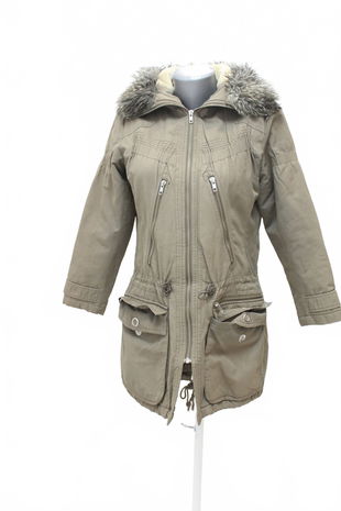 Dámska zimná bunda Next, farba béžová, veľkosť 38