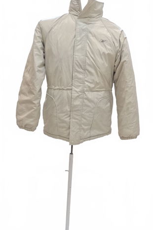 Pánská zimní bunda Reebok, barva béžová, velikost L