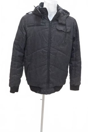 Pánská bunda Cropp, barva šedá, velikost L