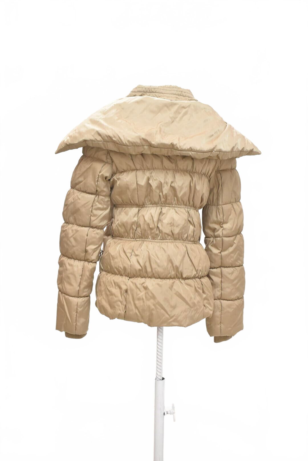 Dámska zimná bunda Amisu, farba béžová, veľkosť 34