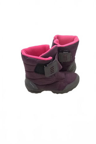 Dívčí zimní boty Quechua, barva bordó, velikost 35
