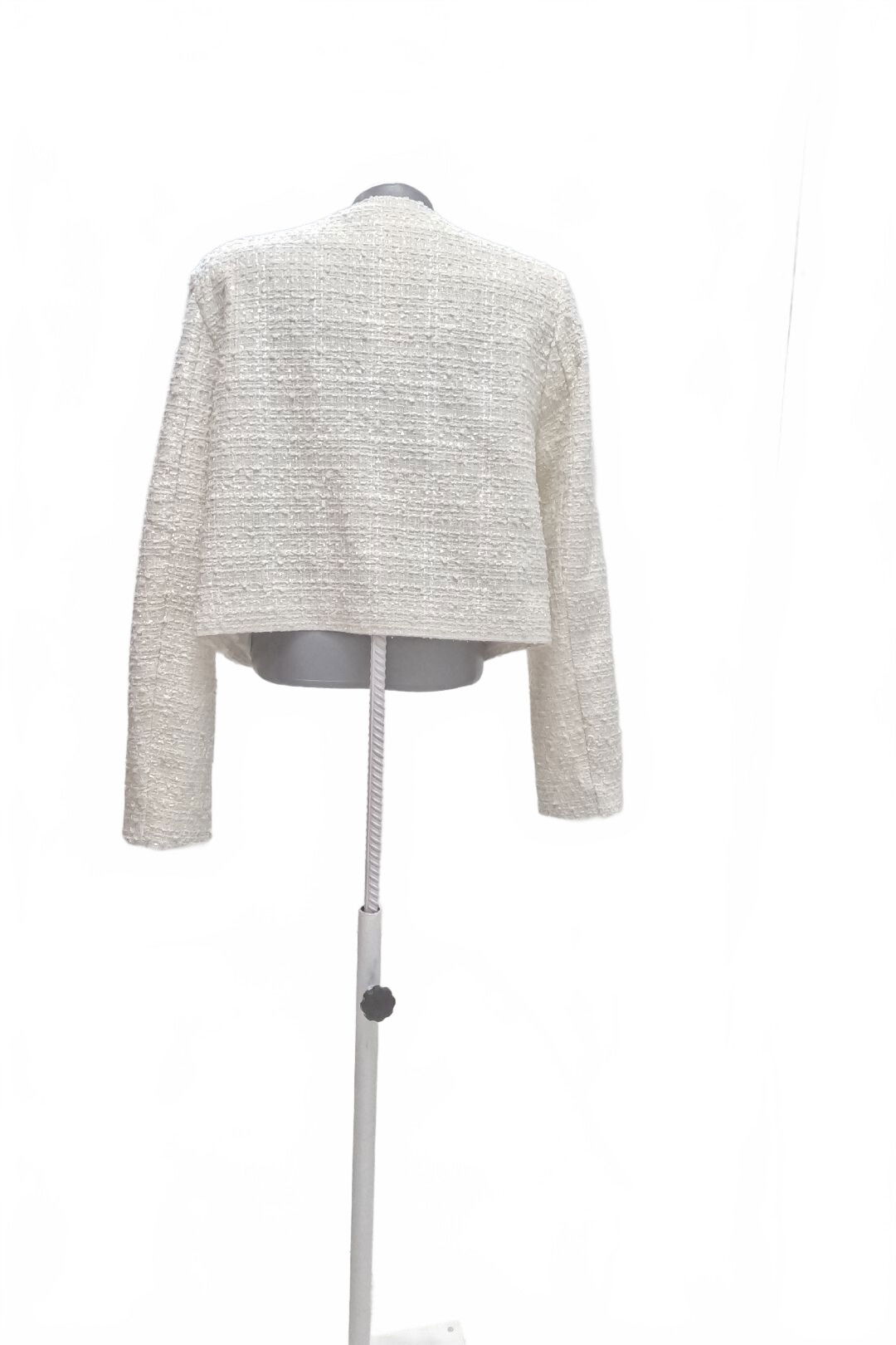 Dámské sako Sinsay, barva bílá, velikost XL