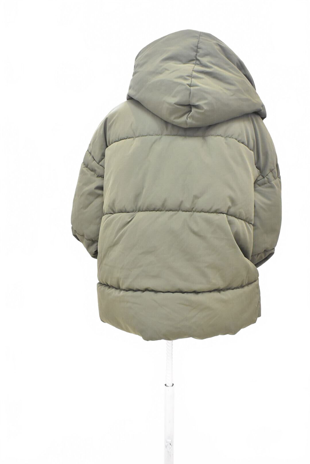 Dámska zimná bunda H&M, farba khaki, veľkosť 36