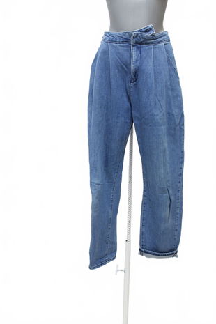 Dámske nohavice Lindex, farba denim, veľkosť 34